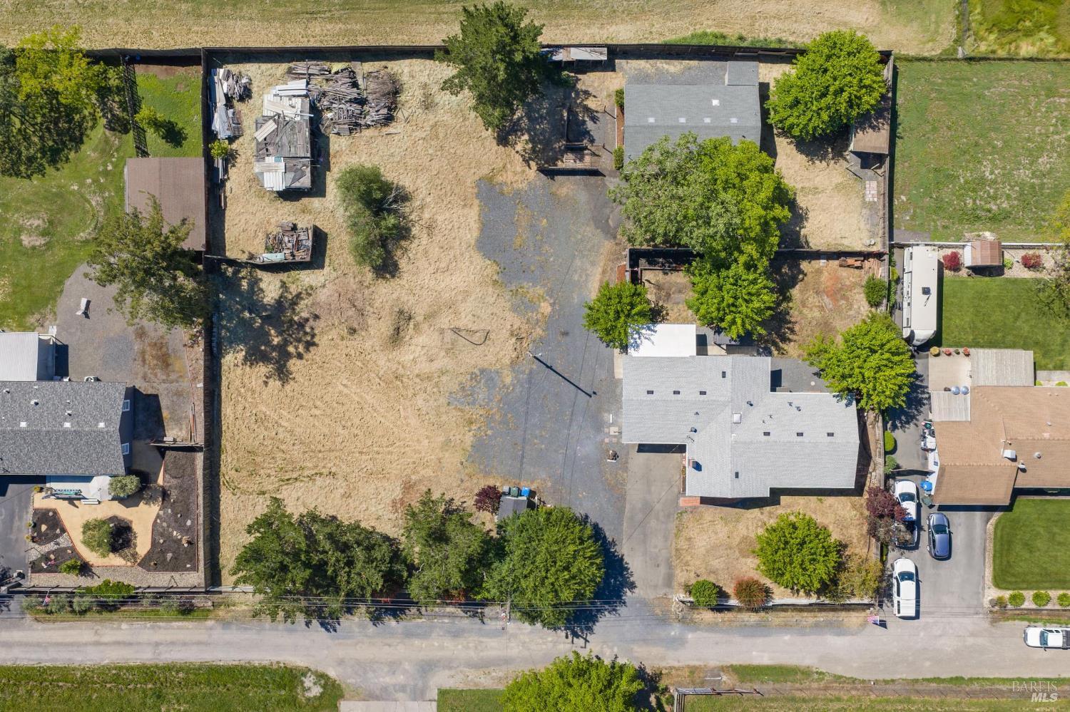 2295 Francisco Avenue, Unit 1 Santa Rosa, CA 95403 - Photo 2 of 65 Outline of combined .88ac property boundary.