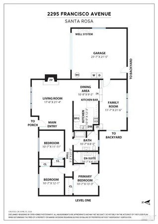 $899,000 | 2295 Francisco Avenue, Unit 1, Santa Rosa, CA 95403