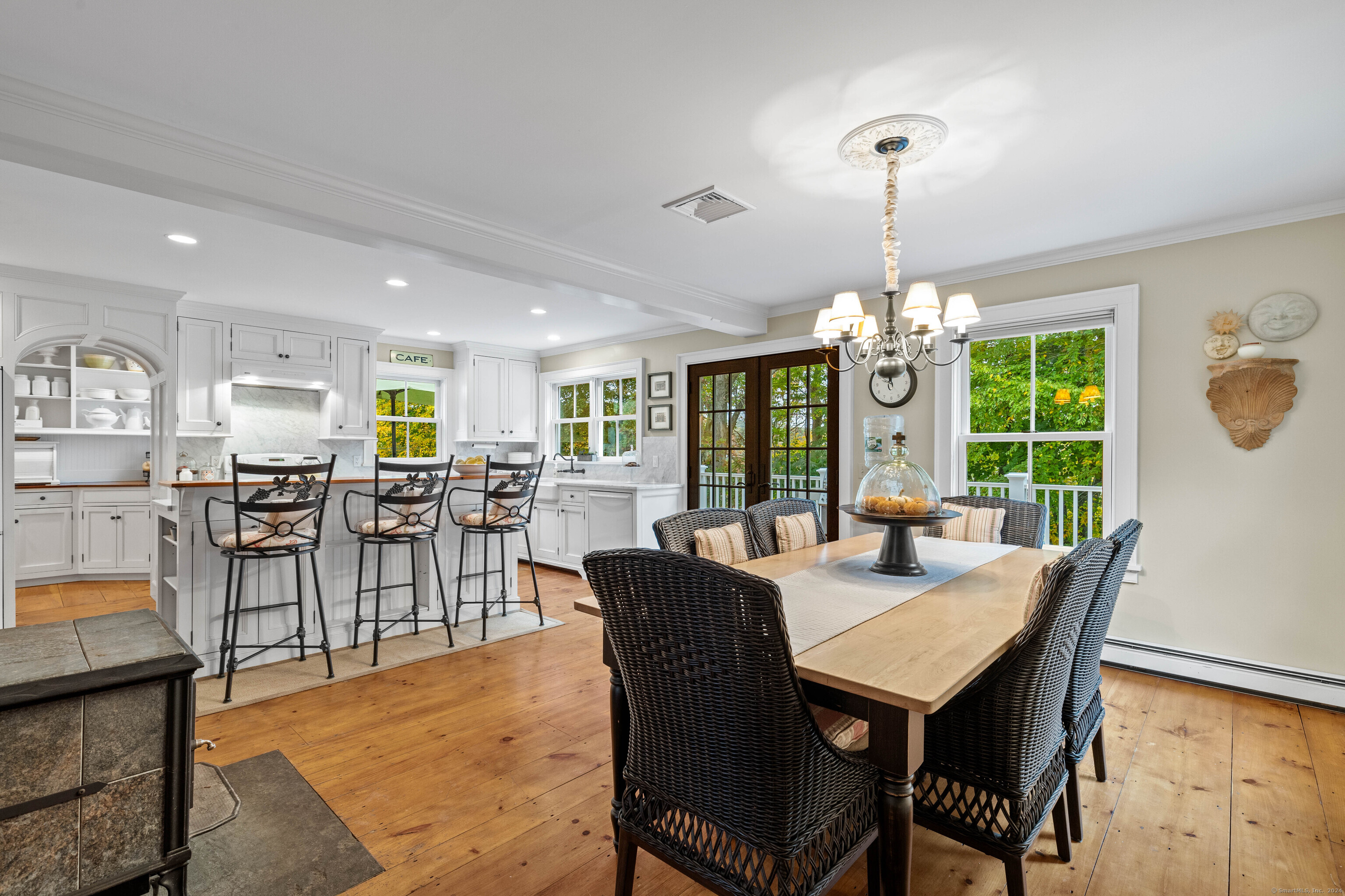 1 Hathaway Road East Lyme, CT 06333 - Photo 9 of 38 The open concept living /kitchen room is perfect for entertaining.