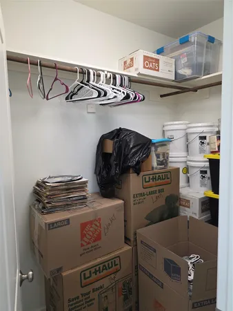 a close view of water heater room