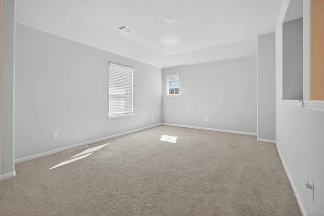 a view of empty room