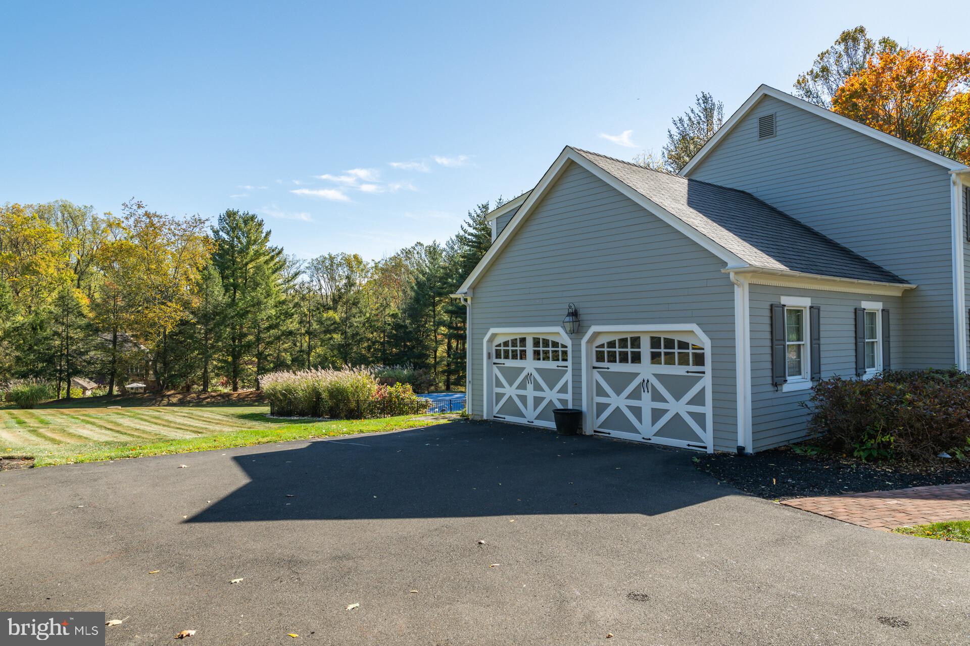 3109 Mill Road Doylestown, PA 18902 - Photo 4 of 53 2 Car Garage with Coplay Solid Wood Carriage Doors