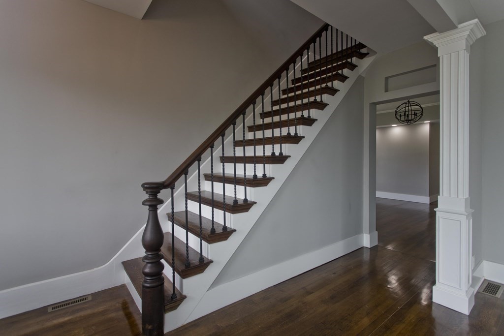 85 Chapel Street Warren, MA 01092 - Photo 5 of 42 a view of entryway with wooden floor