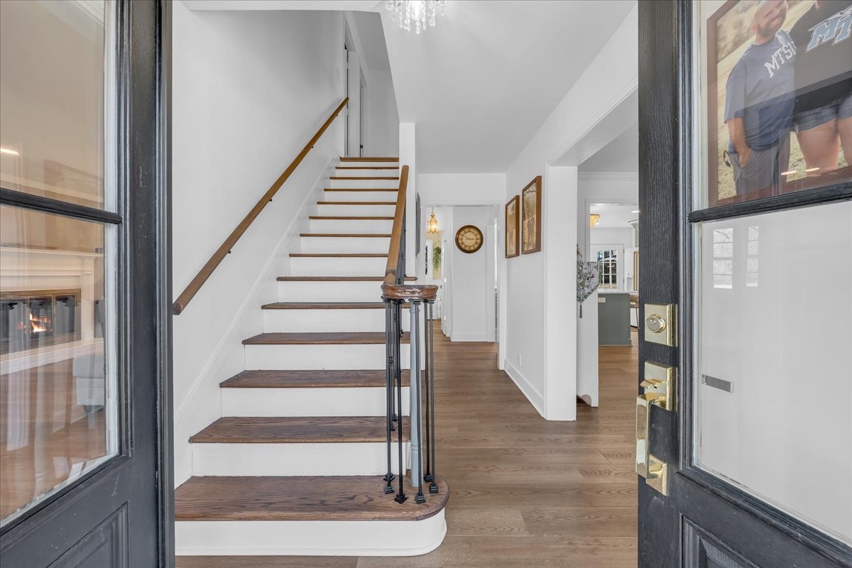 251 Miller Road Hillsboro, TN 37342 - Photo 19 of 80 a view of entryway and hall with wooden floor