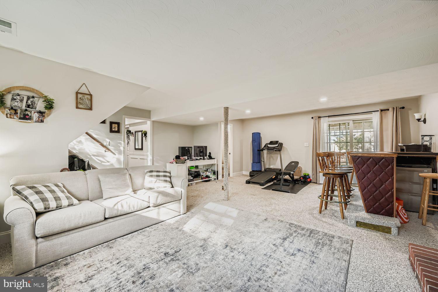 603 Deep Ridge Road Bel Air, MD 21014 - Photo 21 of 35 Spacious, light-filled basement retreat.