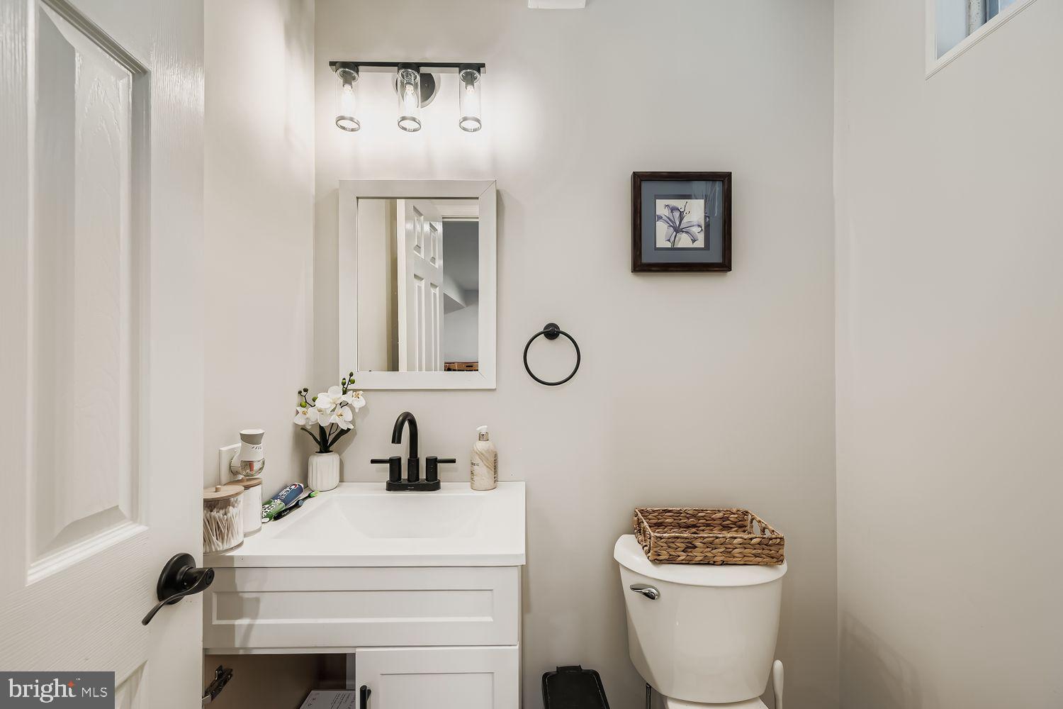 603 Deep Ridge Road Bel Air, MD 21014 - Photo 24 of 35 Chic and modern half-bath retreat.