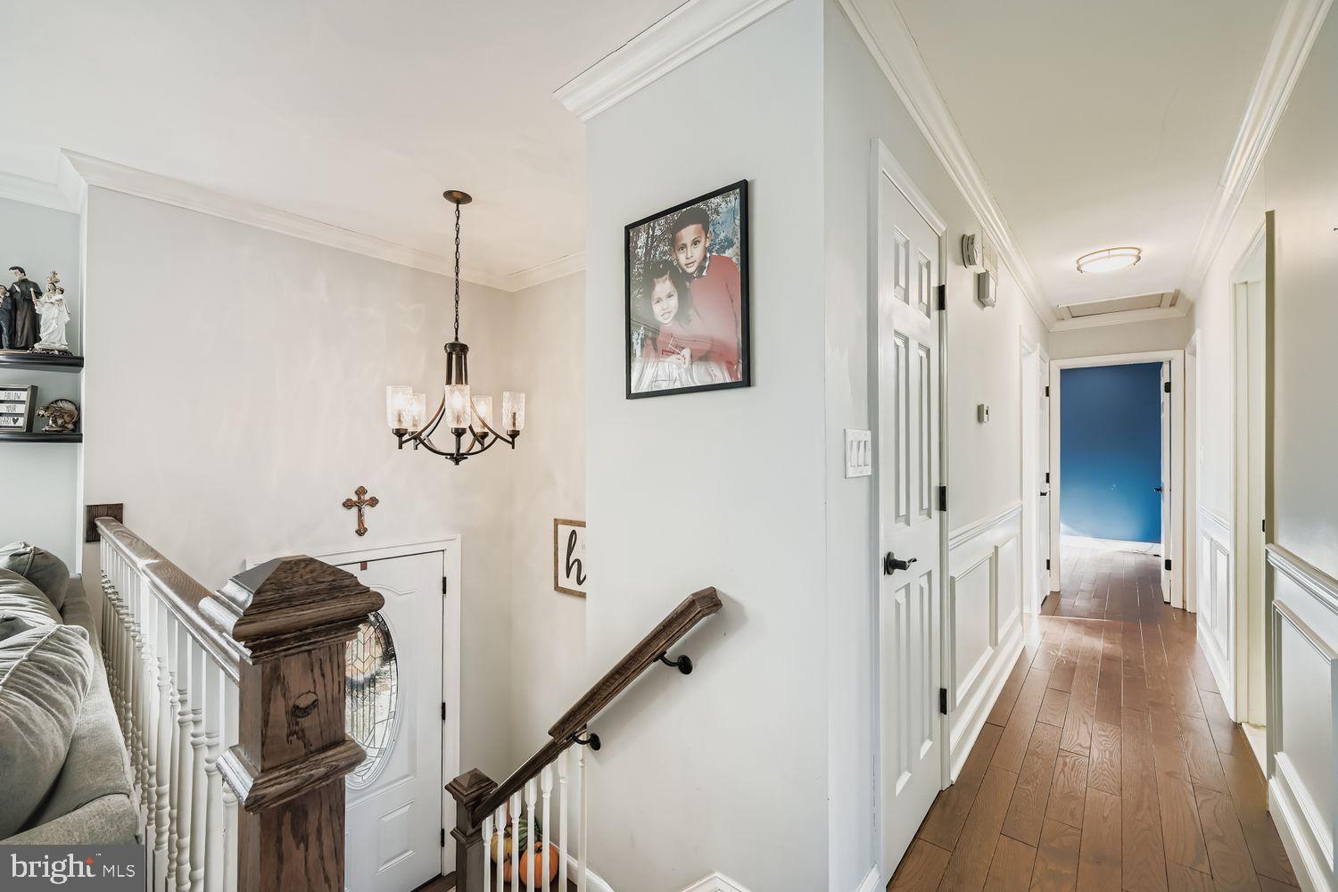 603 Deep Ridge Road Bel Air, MD 21014 - Photo 28 of 35 Inviting hallway with elegant details.
