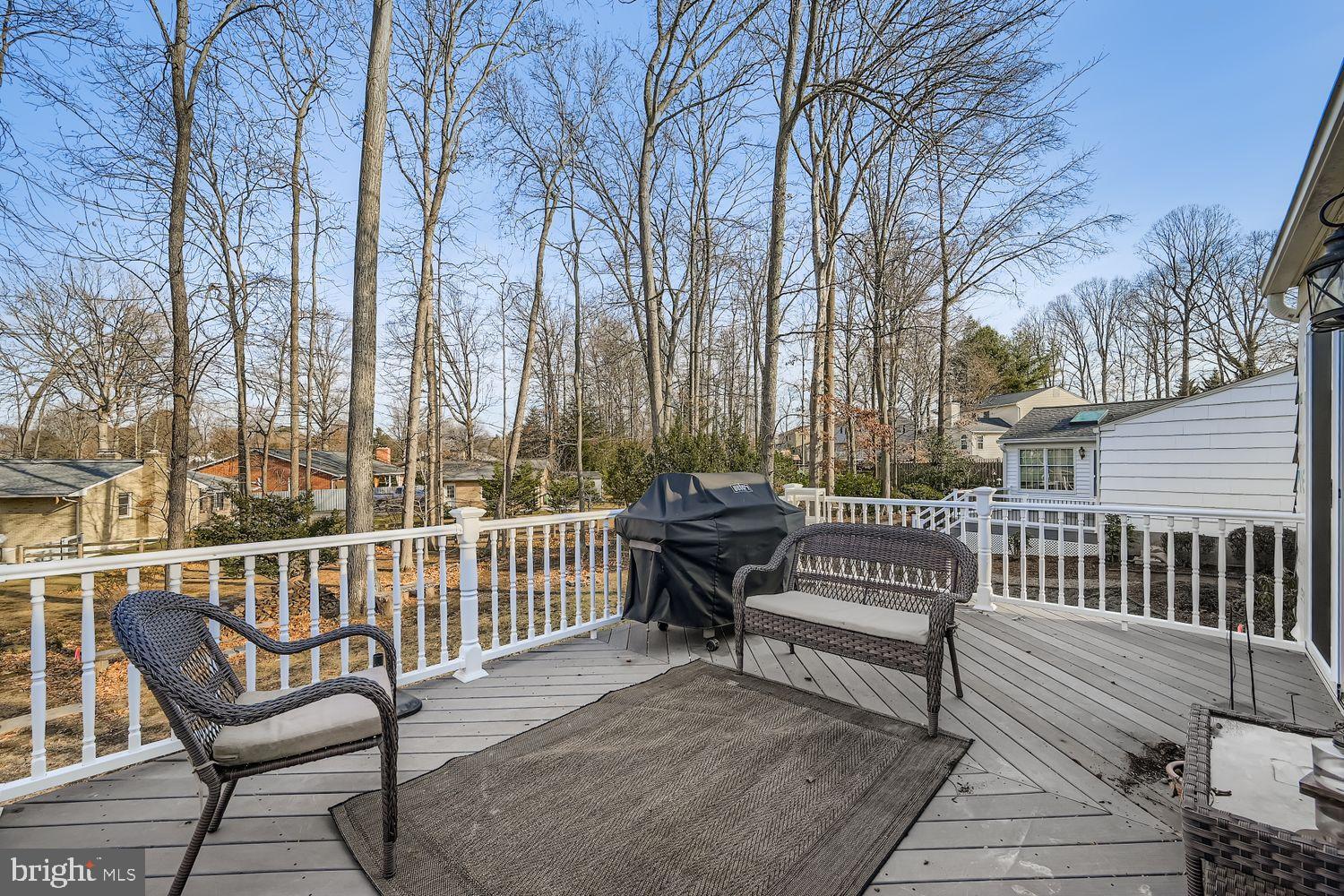 603 Deep Ridge Road Bel Air, MD 21014 - Photo 30 of 35 Serene deck overlooking tranquil woods.