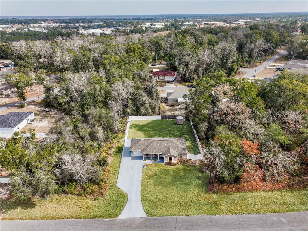 157 Spruce Road Ocala, FL 34472 - Photo 19 of 19 a view of a yard with large trees