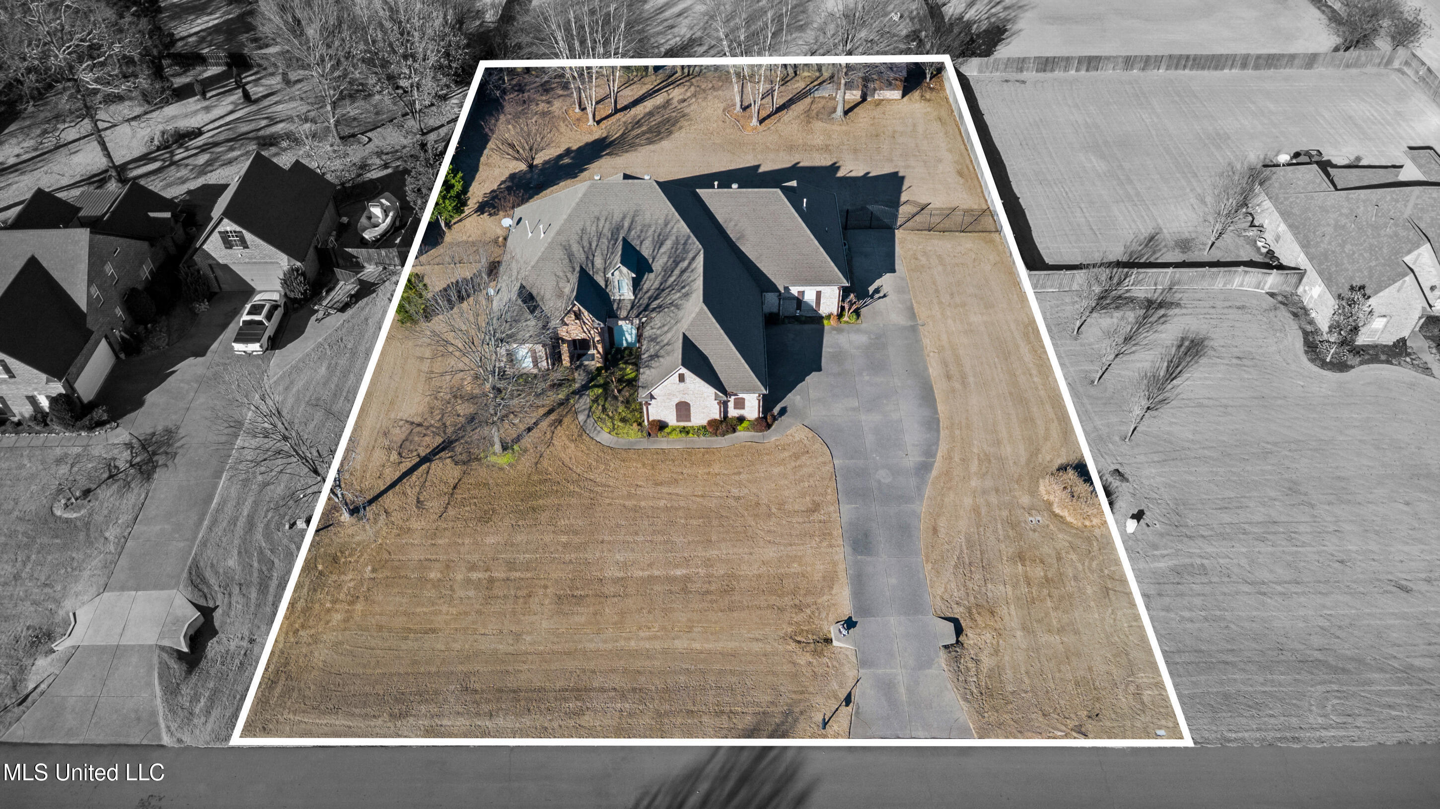 1838 Gracie Road Hernando, MS 38632 - Photo 30 of 34 32_dji_0003_print lot lines