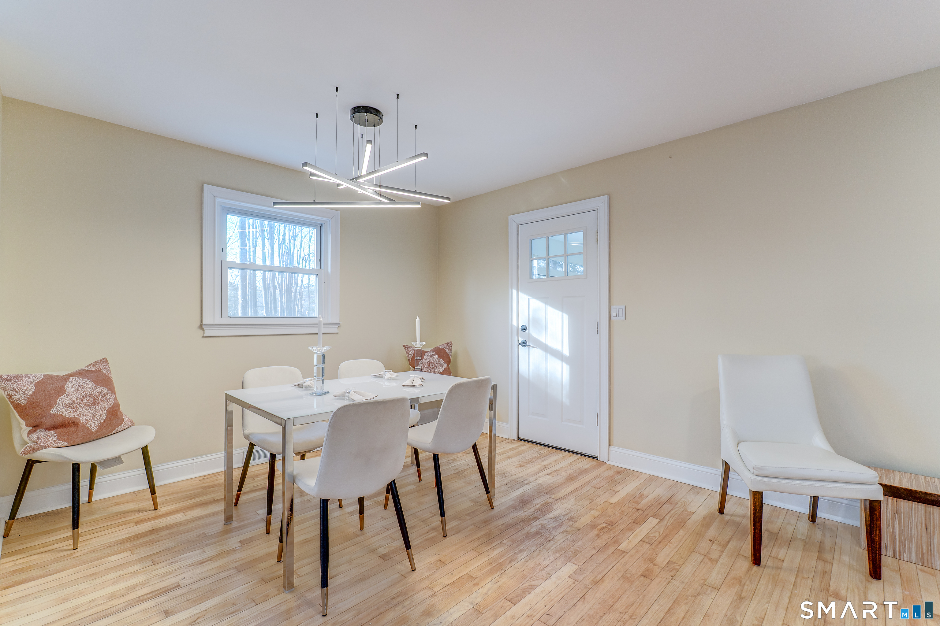 24 Evergreen Road North Branford, CT 06472 - Photo 12 of 24 a view of a dining room with furniture window and wooden floor