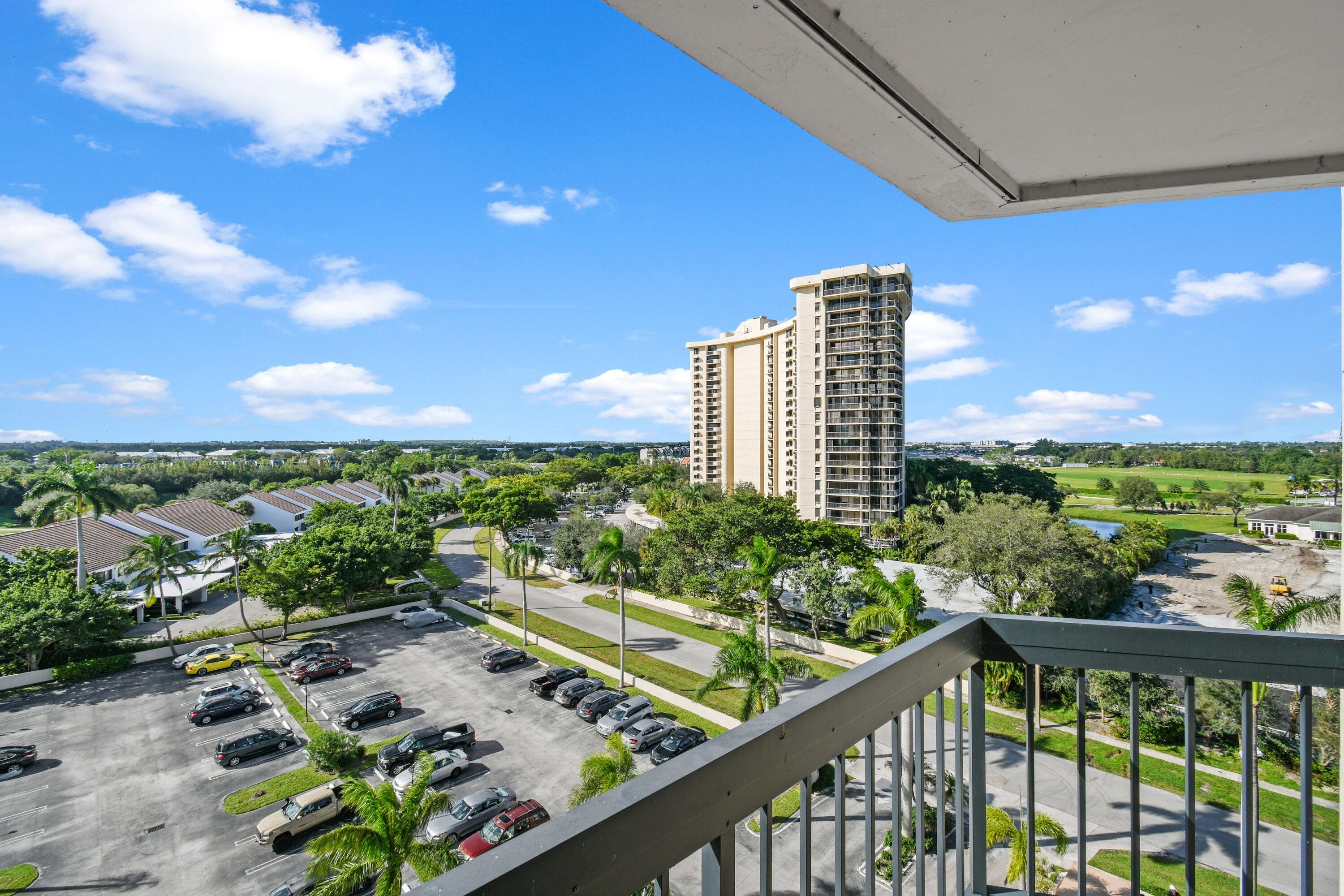 2425 Presidential Way, Unit 801 West Palm Beach, FL 33401 - Photo 31 of 41 a view of a city skyline from a balcony