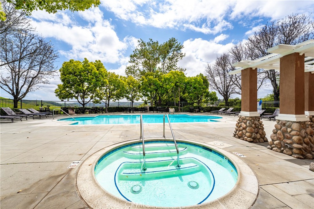 97 Chadron Circle Ladera Ranch, CA 92694 - Photo 33 of 56 Chambray Pool and Spa Area Overlooking the Canyon and hills