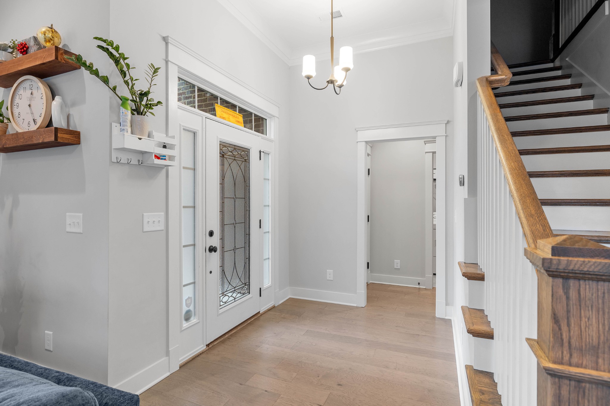 136 Neecee Drive Smyrna, TN 37167 - Photo 14 of 35 workspace with wooden floor and stairs