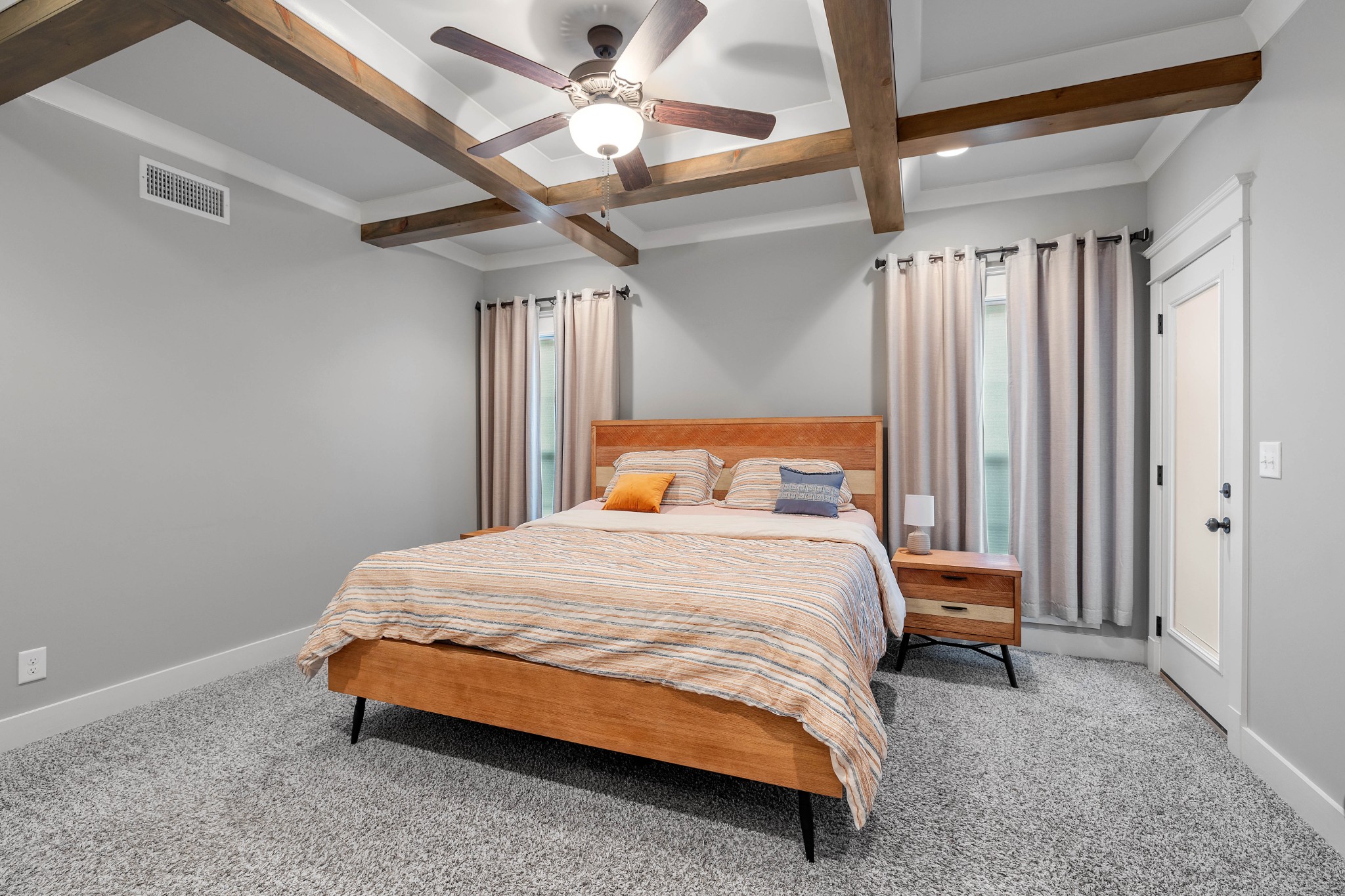 136 Neecee Drive Smyrna, TN 37167 - Photo 17 of 35 a bedroom with a bed and a chandelier