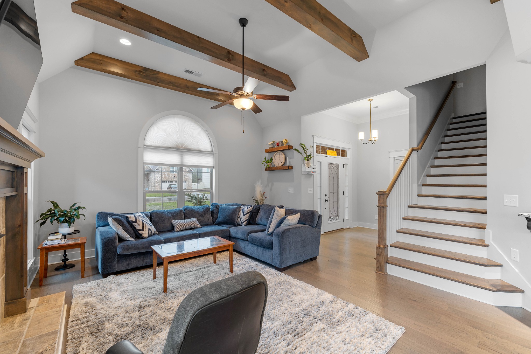 136 Neecee Drive Smyrna, TN 37167 - Photo 7 of 35 a living room with furniture and wooden floor