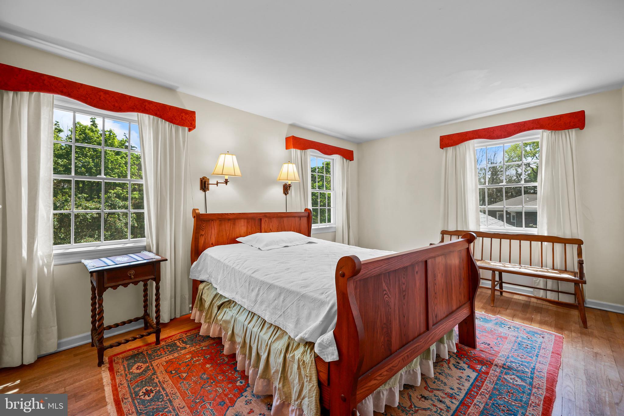 339 Mountain View Road Skillman, NJ 08558 - Photo 28 of 54 a bedroom with a bed and a window