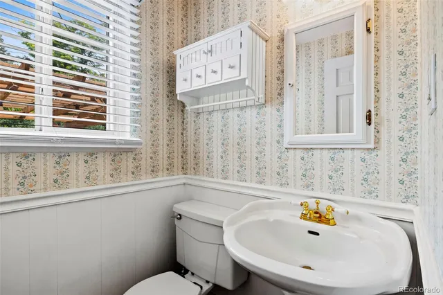 a bathroom with a sink and a toilet