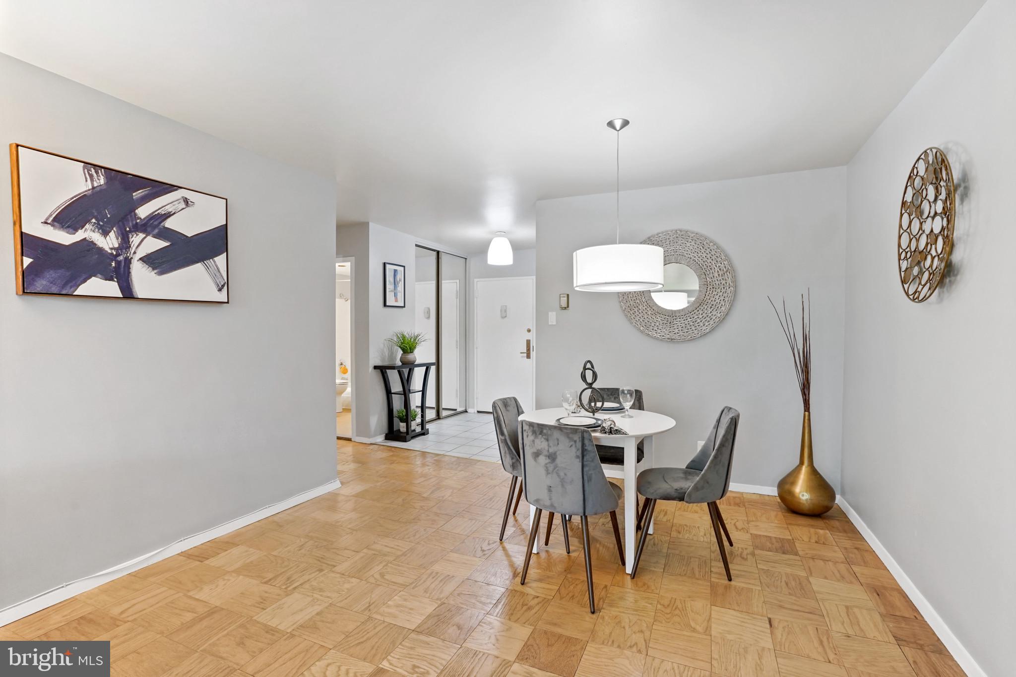 1435 4th Street Southwest, Unit B107 Washington, DC 20024 - Photo 5 of 42 a view of a dining room with furniture
