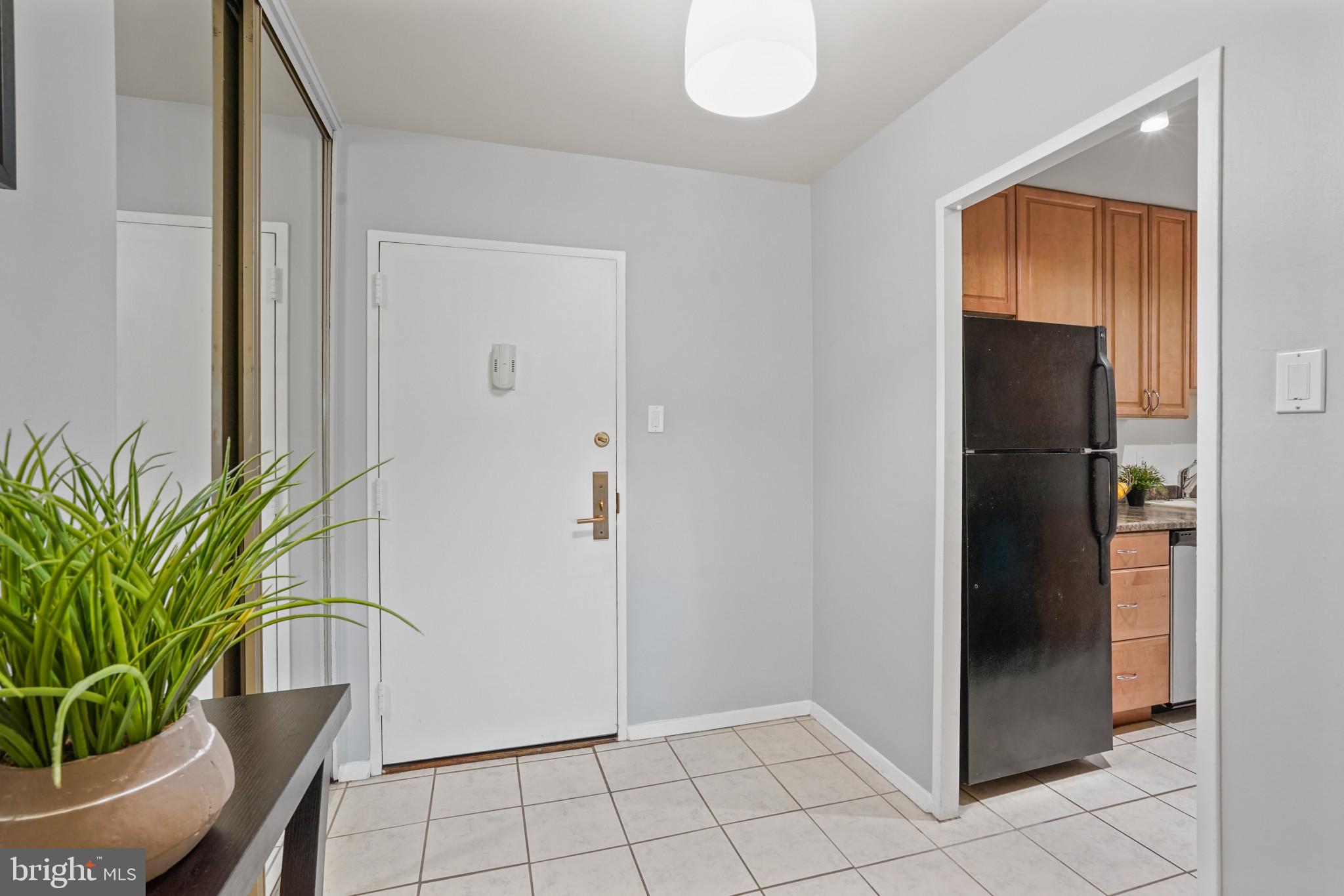 1435 4th Street Southwest, Unit B107 Washington, DC 20024 - Photo 6 of 42 a view of an entryway with wooden floor