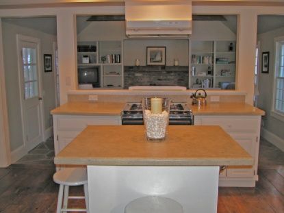 372 Brick Kiln Road Bridgehampton, NY 11963 - Photo 2 of 15 a kitchen with a sink a stove and a microwave oven