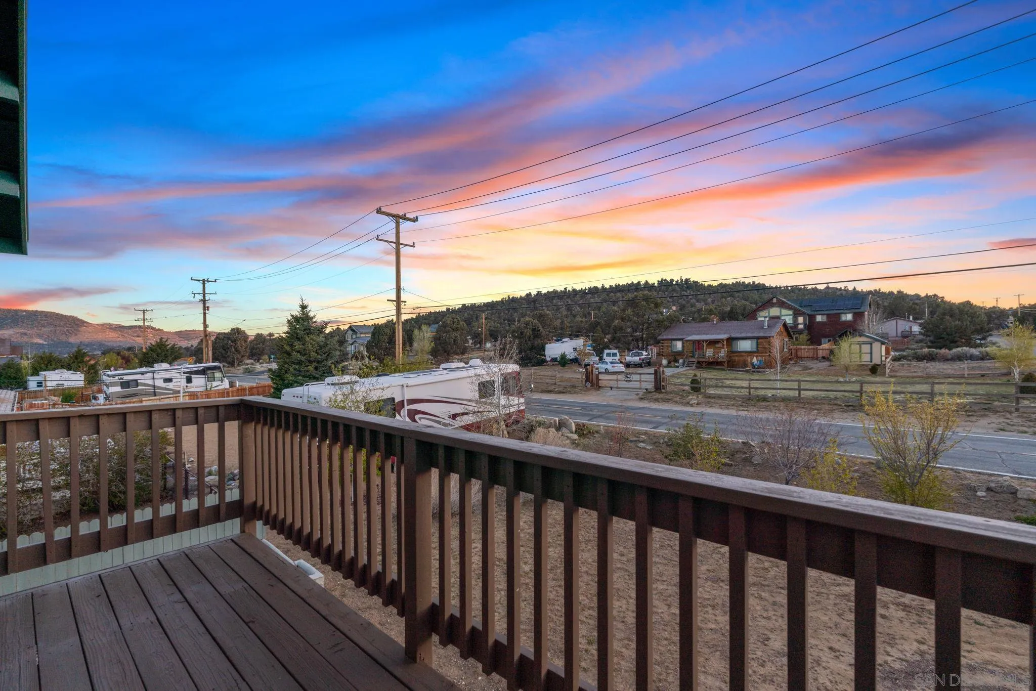 1842 Baldwin Lake Road Big Bear City, CA 92314 - Photo 20 of 40 a view of city from a balcony