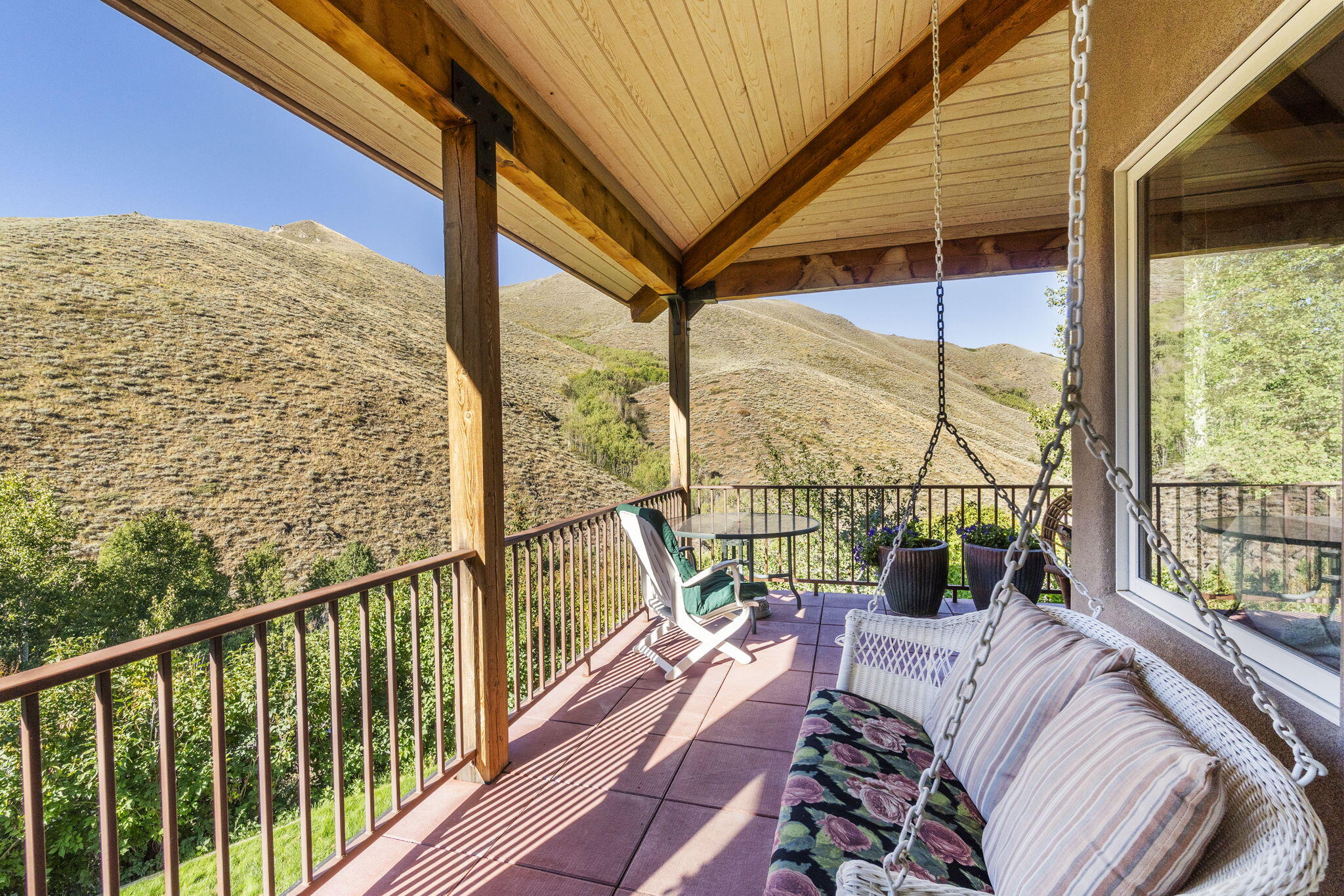 97 Croesus Crk Road Blaine County, ID 83333 - Photo 41 of 54 Side Porch