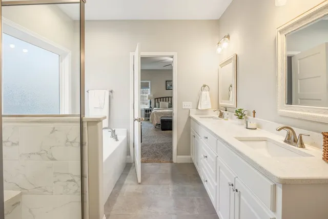 a view of a entryway with wooden floor