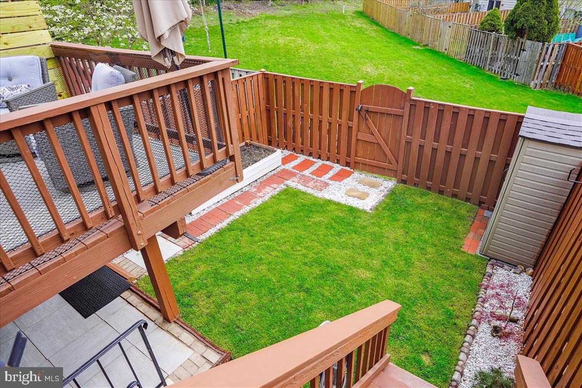 13964 Winding Ridge Lane Centreville, VA 20121 - Photo 4 of 48 Step down stairs from deck to yard.