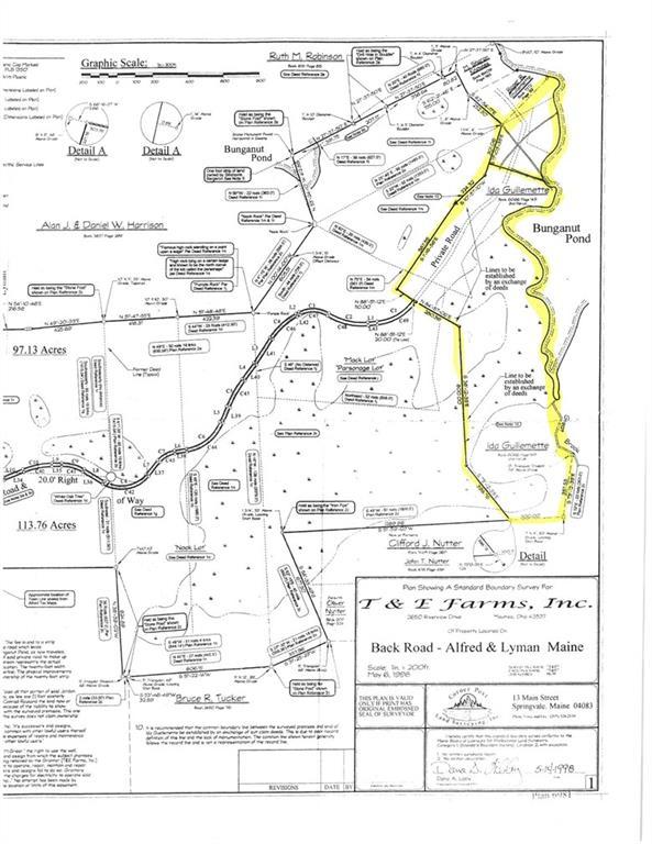 Map 2-lot Map 2-lot Roux Road Extension Lyman, ME 04002 - Photo 2 of 2 Photo