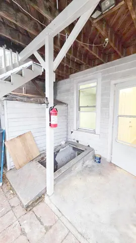 a view of a house with wooden floor