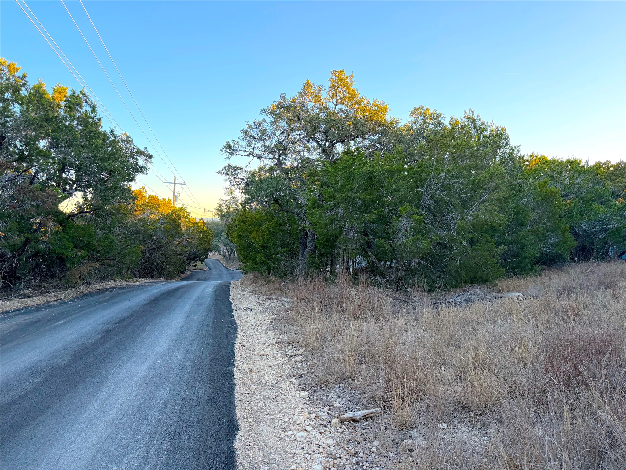 209 Legacy Ridge Canyon Lake, TX 78133 - Photo 5 of 12 View of asphalt street featuring view of wooded area