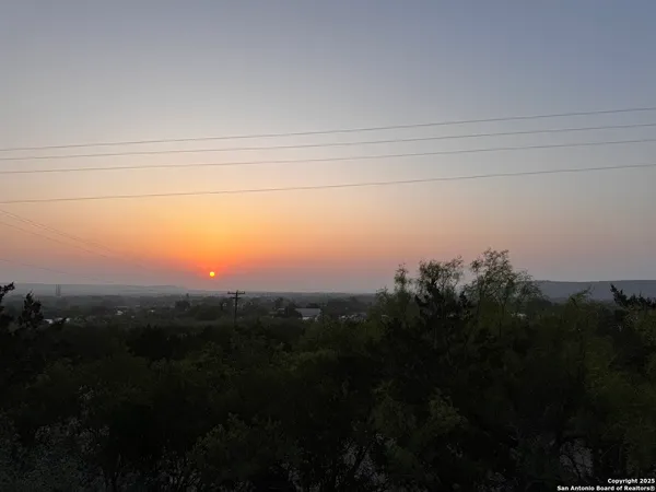 a view of a lake with a outdoor space