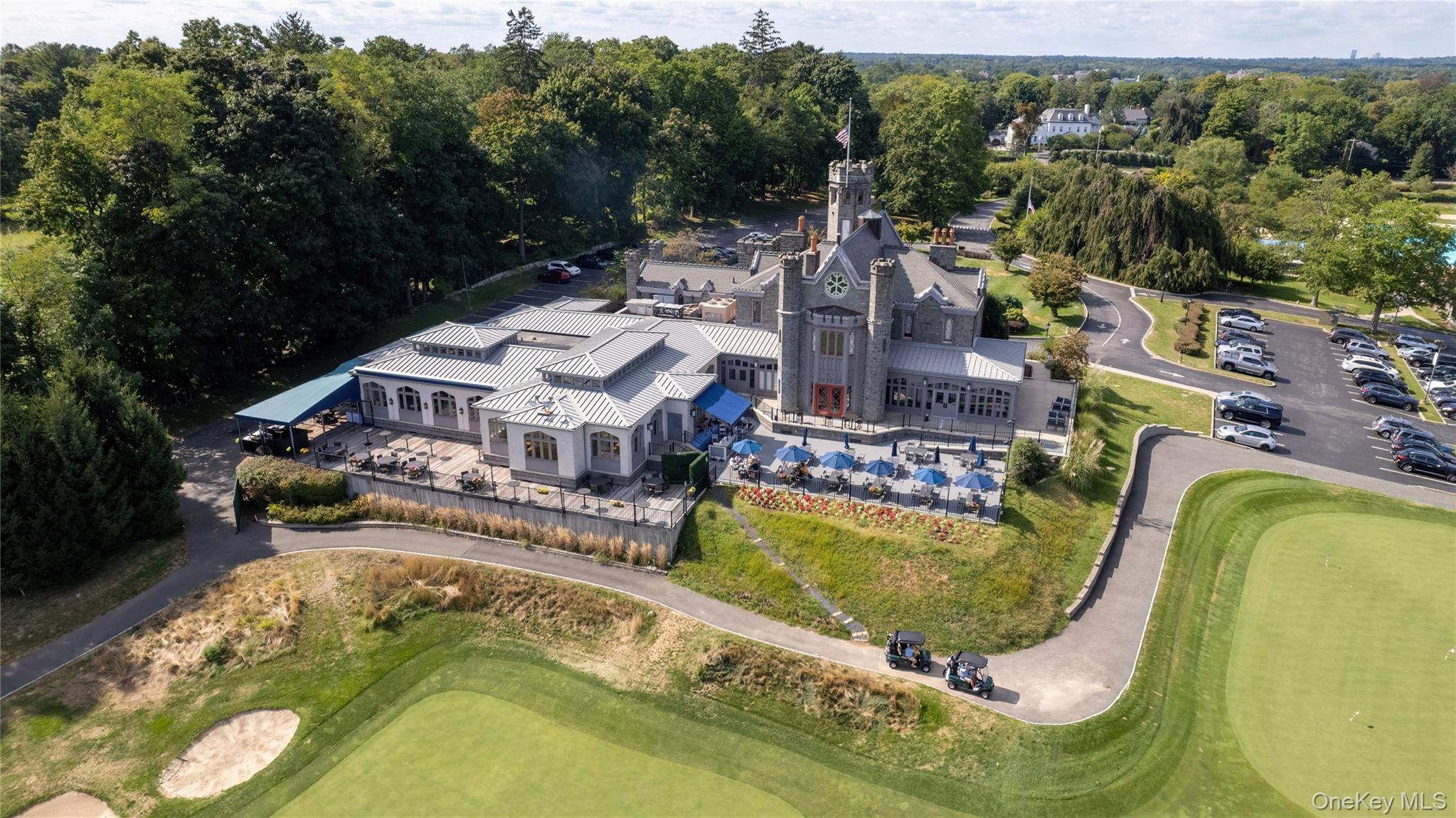 28 Everett Street Rye, NY 10580 - Photo 19 of 21 a view of a swimming pool with a garden and trees