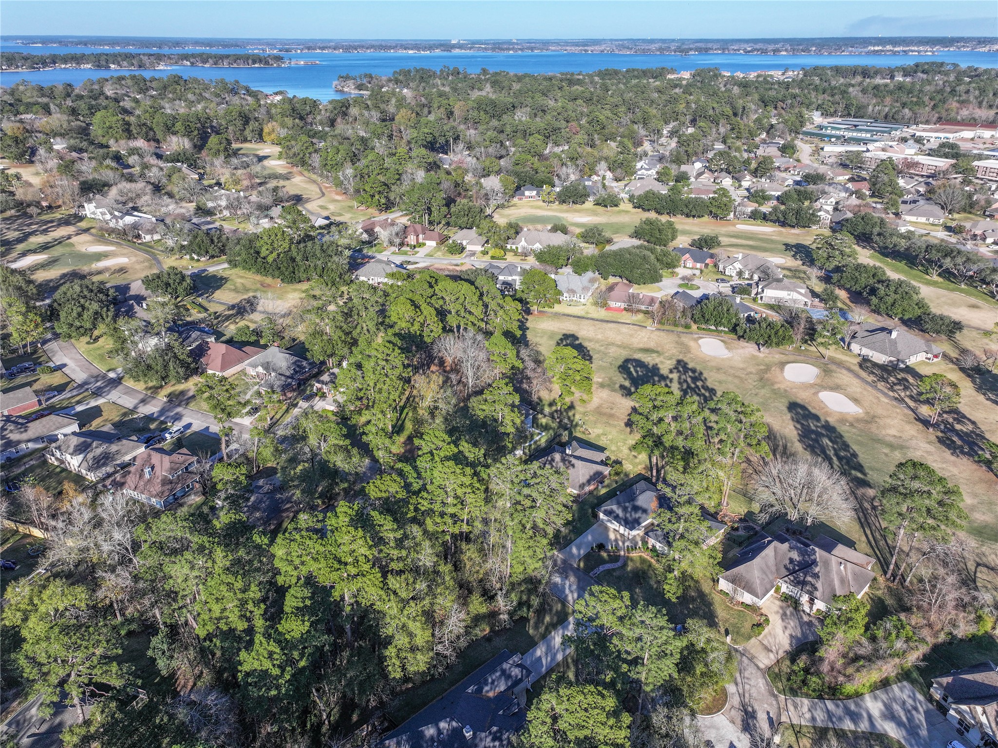 80 Summers Wind Street Conroe, TX 77356 - Photo 12 of 13 an aerial view of a houses with a yard