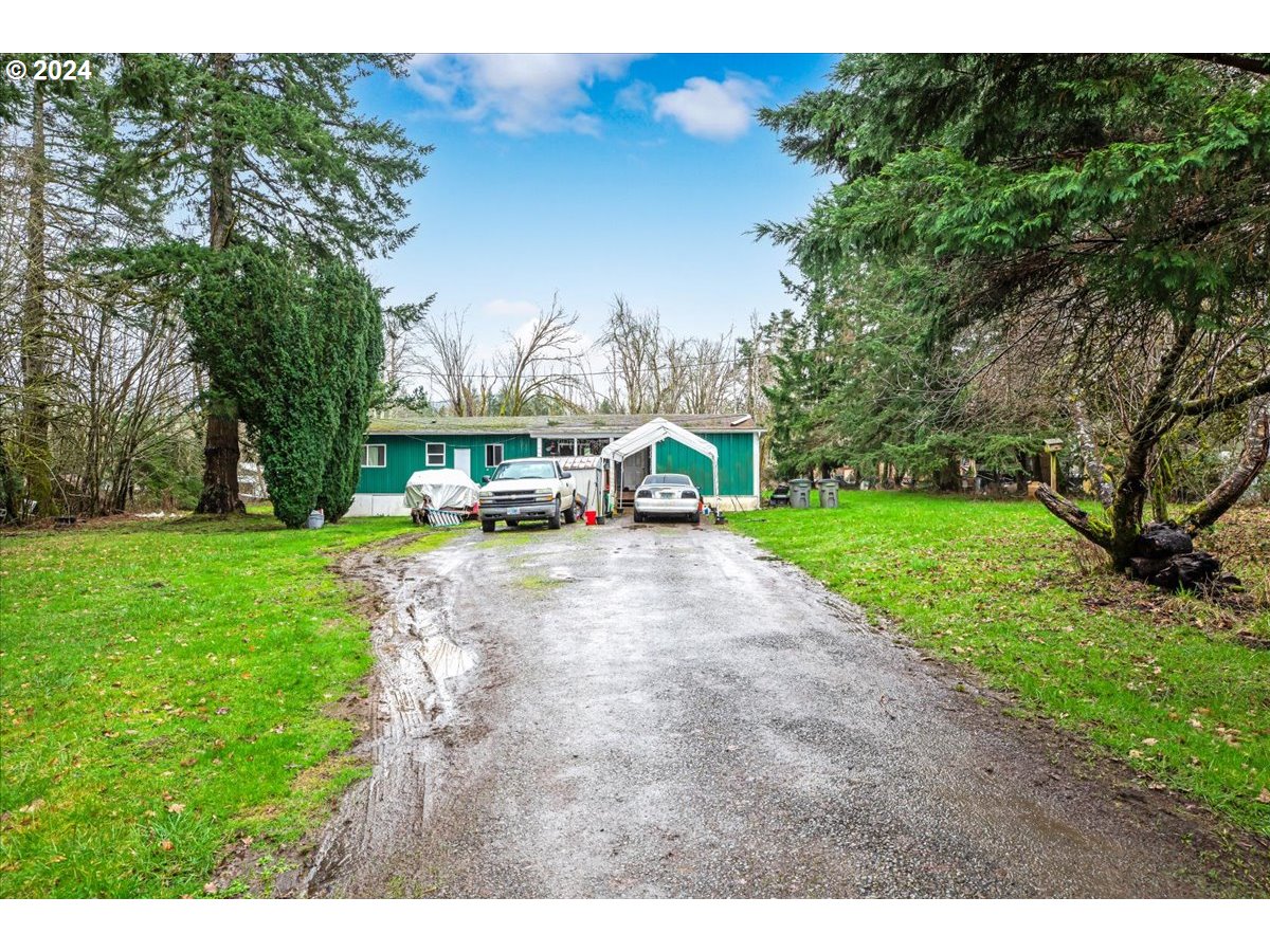 29700 Joe Day Way Grand Ronde, OR 97347 - Photo 1 of 18 a view of a yard with palm trees