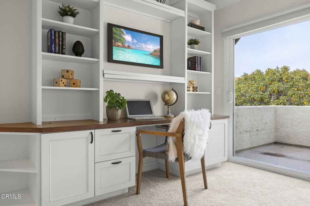 2205 Vina Del Mar Oxnard, CA 93035 - Photo 35 of 60 a view of cabinets and a potted plant in a kitchen