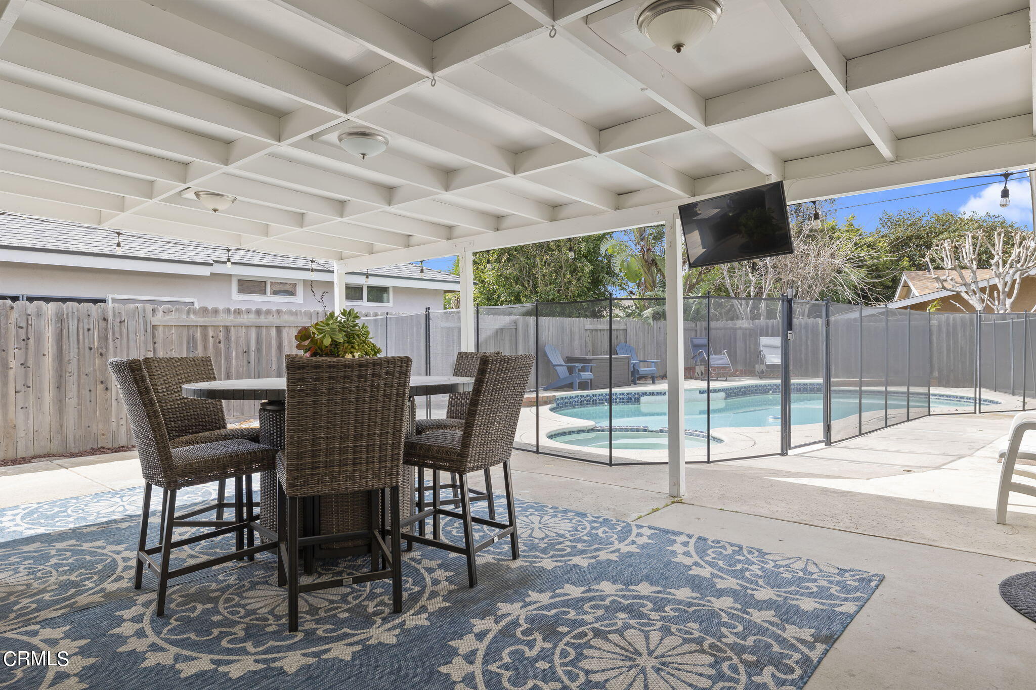 3575 Corby Avenue Camarillo, CA 93010 - Photo 29 of 36 a view of a dining room with furniture window and outside view