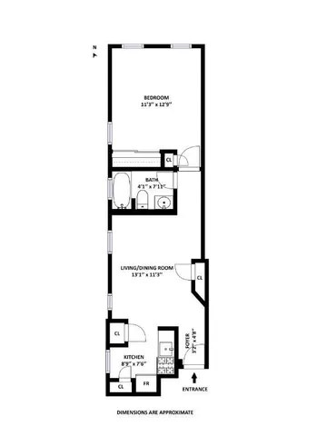 $399,500 | 443 West 151st Street, Unit 3C | Hamilton Heights
