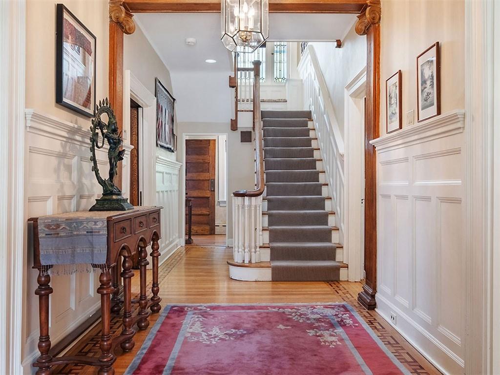 6417 Darlington Road Pittsburgh, PA 15217 - Photo 6 of 40 a view of an entryway with wooden floor