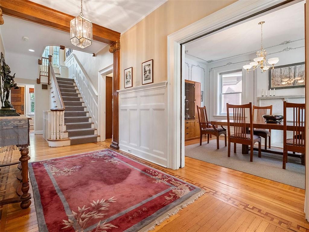 6417 Darlington Road Pittsburgh, PA 15217 - Photo 7 of 40 a view of a livingroom with furniture and staircase