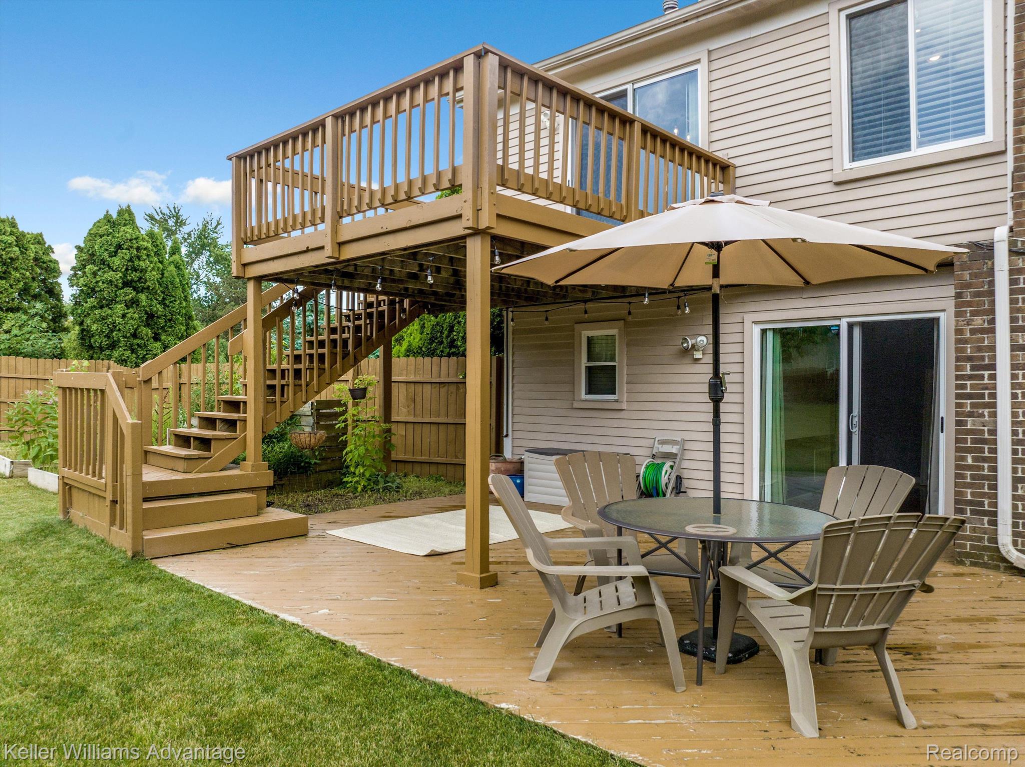 41296 Village Lake Road Novi, MI 48375 - Photo 32 of 33 Lower deck view