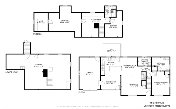 $395,000 | 48 Beeler Avenue, Chicopee, MA 01020
