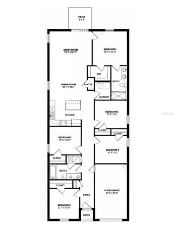 $309,990 | 12211 Glacier Peak Lane, Hudson, FL 34669