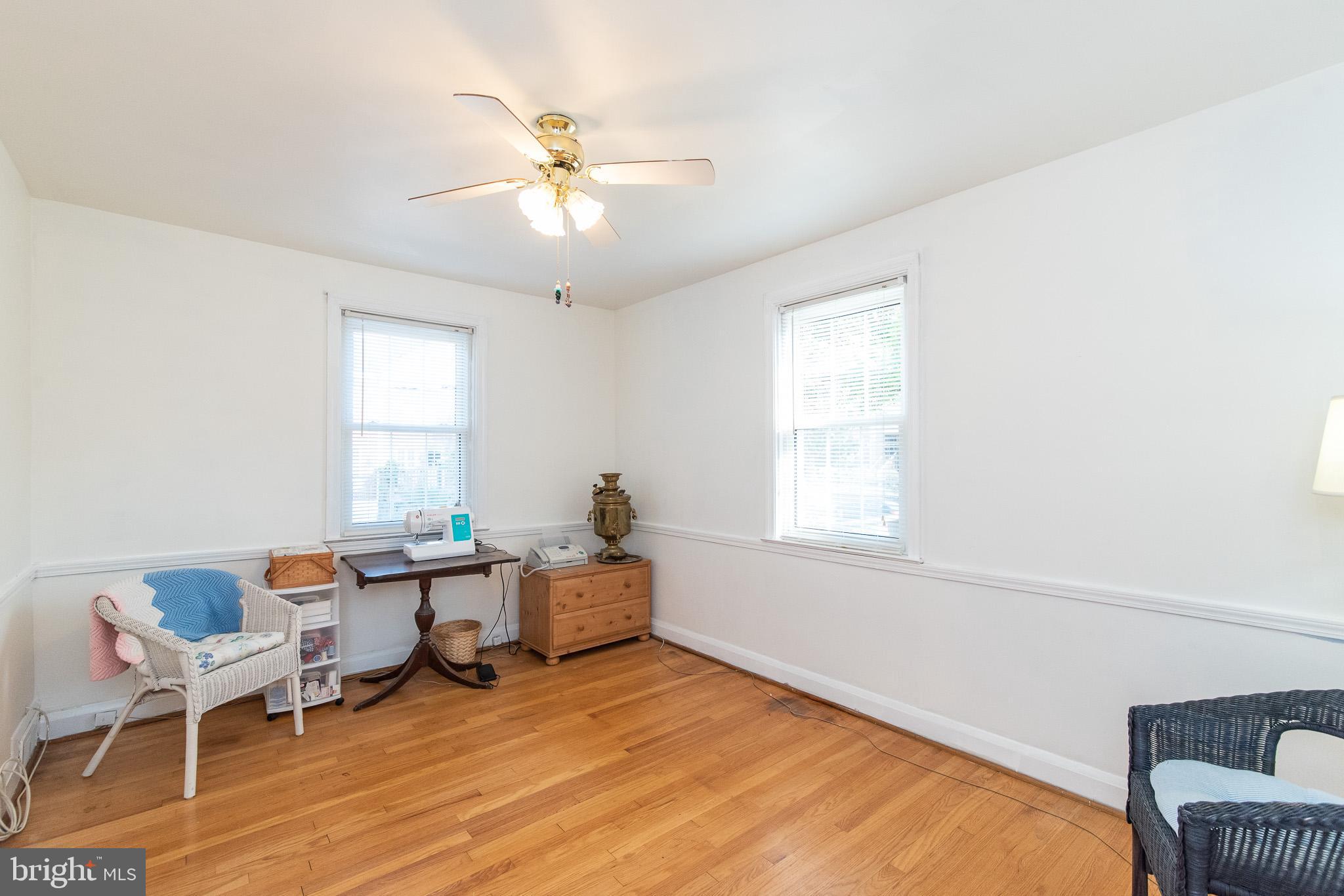 8132 Clyde Bank Road Towson, MD 21286 - Photo 22 of 49 2nd Bedroom with Chair Rail