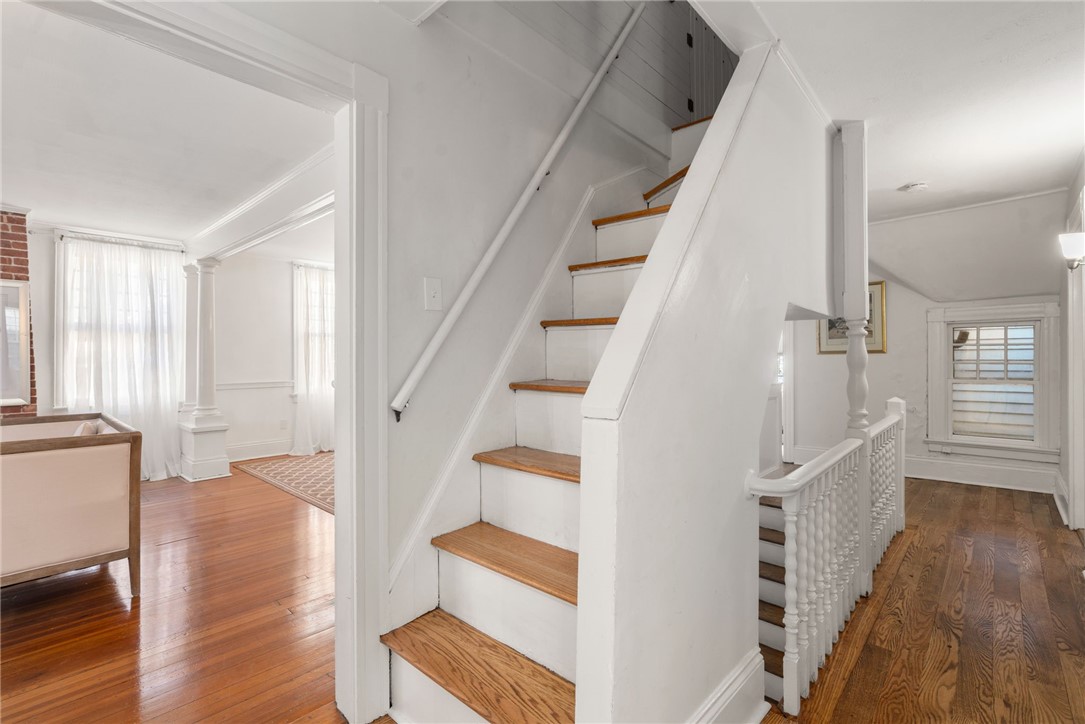 34 Bull Street Newport, RI 02840 - Photo 12 of 23 Stairs to 3rd floor