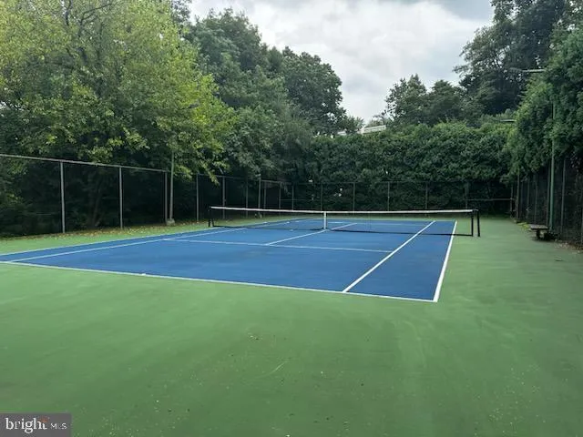 a view of a tennis court