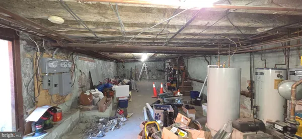 a view of storage and utility room