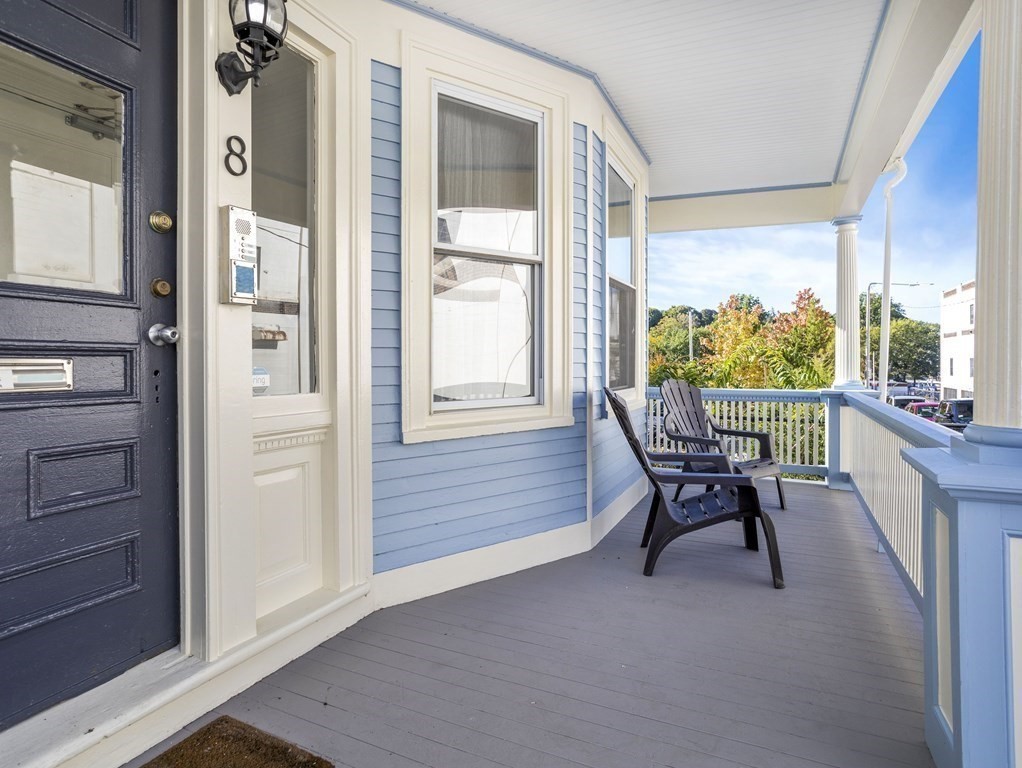 8 Marbury Terrace, Unit 1 Boston, MA 02130 - Photo 25 of 35 a dining room with furniture and a window