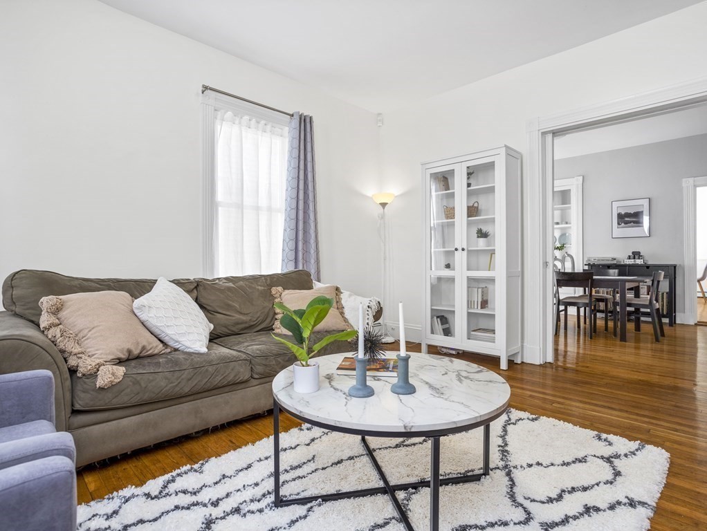 8 Marbury Terrace, Unit 1 Boston, MA 02130 - Photo 3 of 35 a living room with furniture and wooden floor
